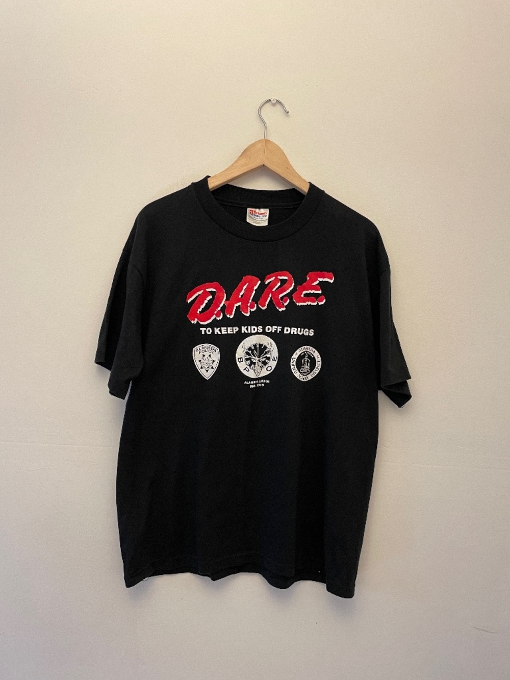 Vintage 90s D.A.R.E. Single Stitch Shirt